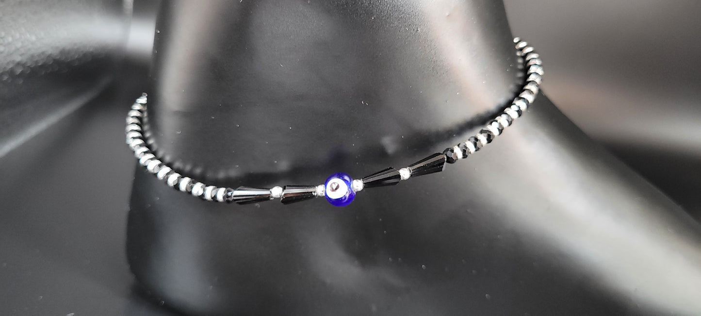 EVIL EYE SINGLE ANKLET