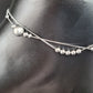 SILVER CHARMS ANKLETS