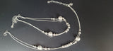 SILVER CHARMS ANKLETS