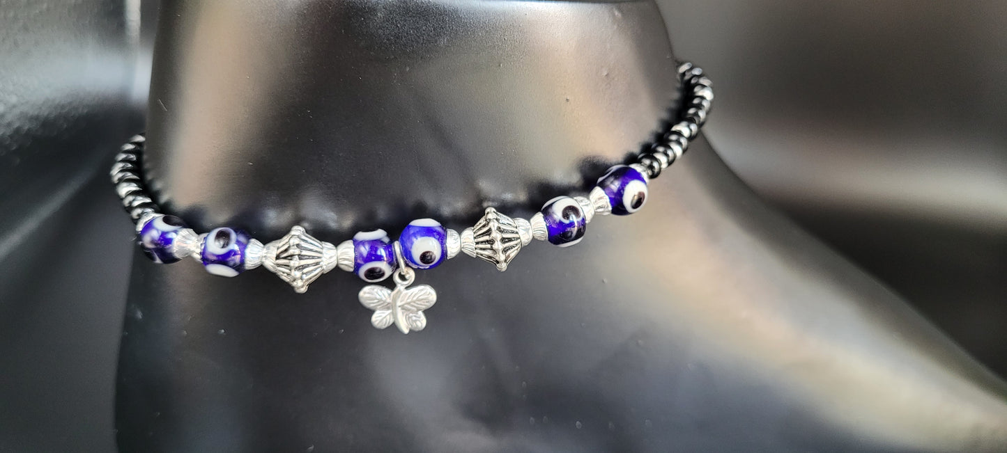 EVIL EYE SINGLE ANKLET