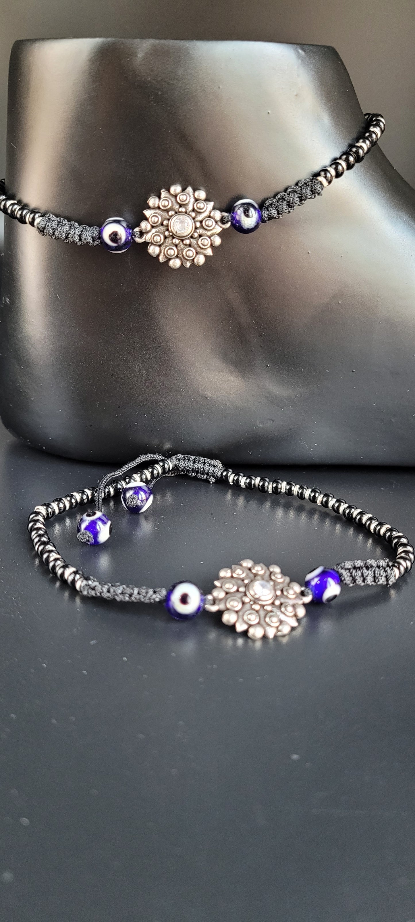 EVIL EYE ANKLETS