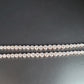 SILVER ZIRCON ROSE GOLD ANKLETS