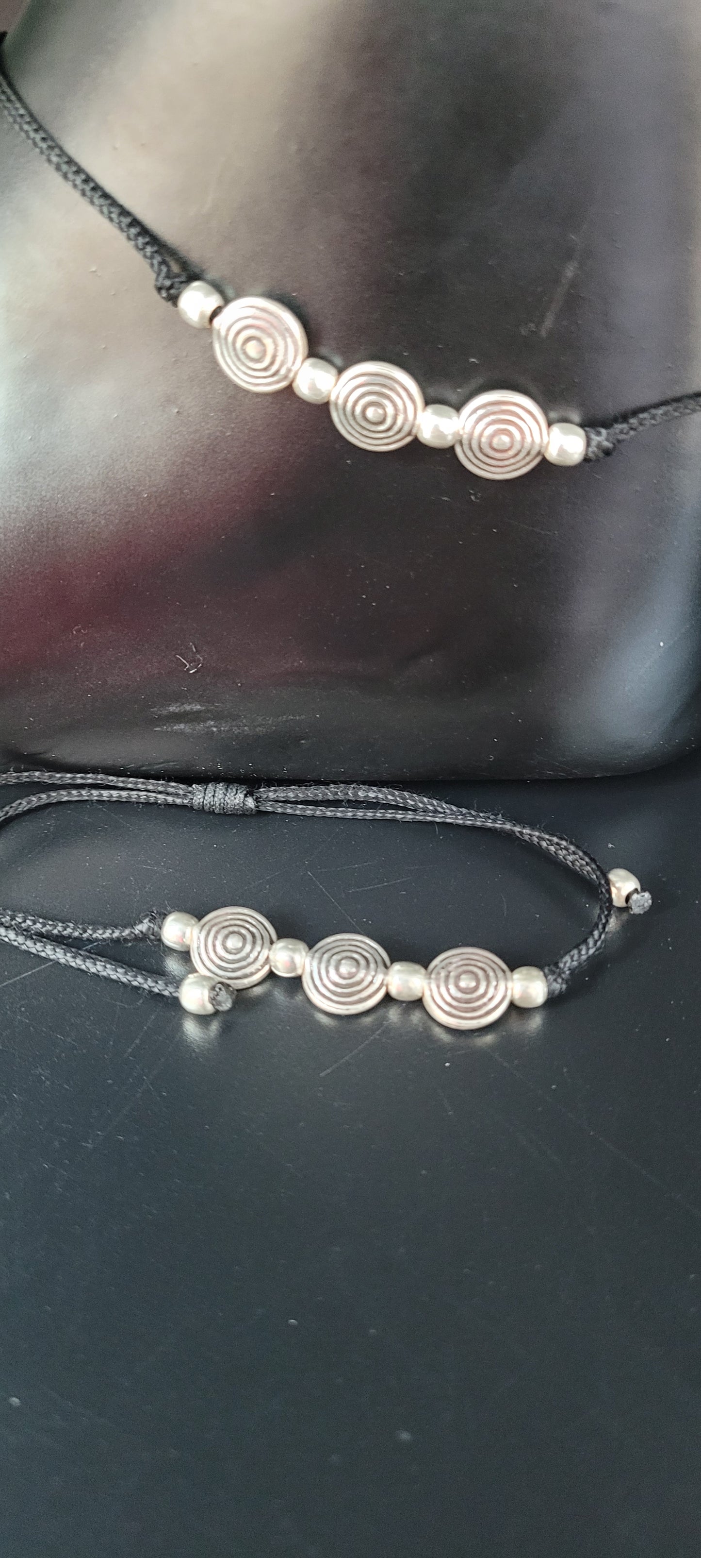 SILVER SINGLE ANKLET