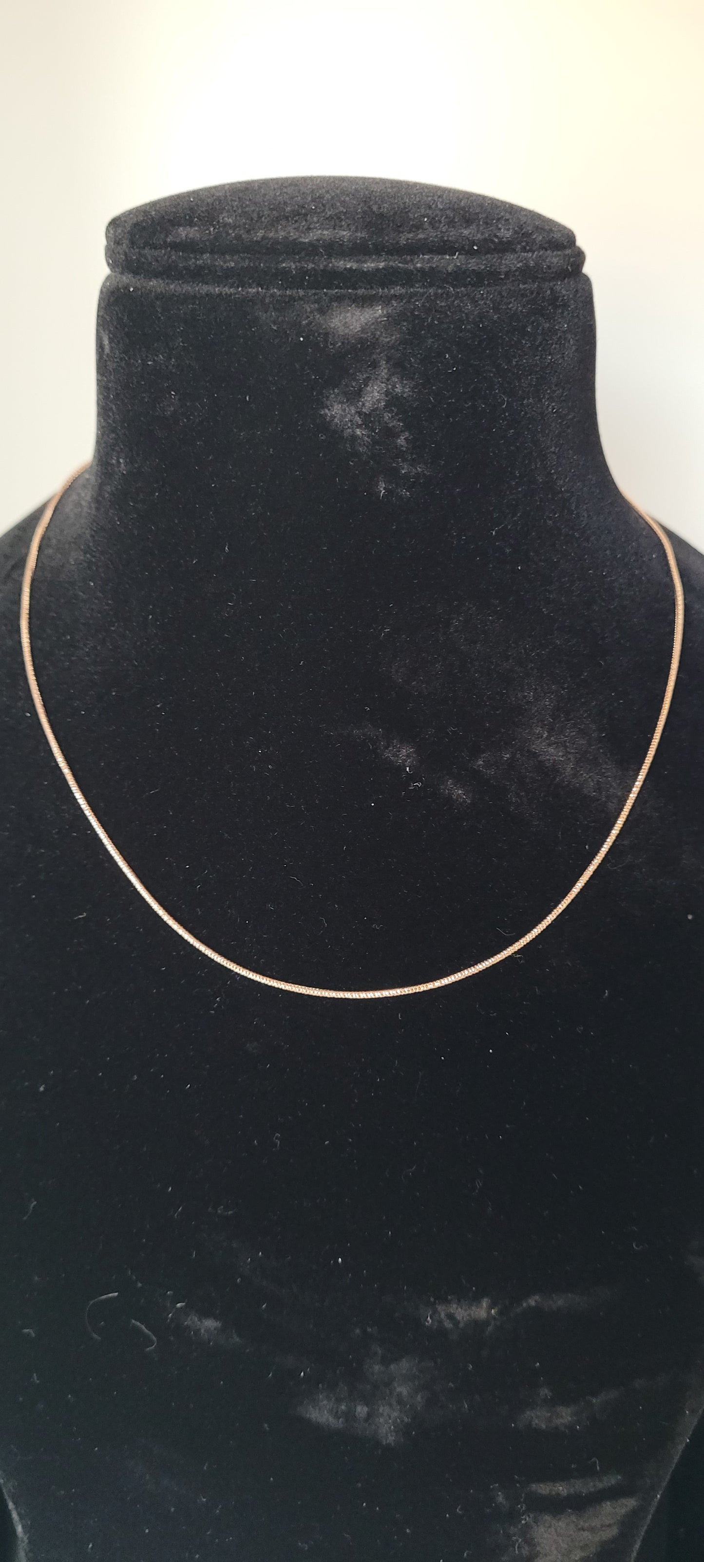 ROSE GOLD PLATED SILVER CHAIN