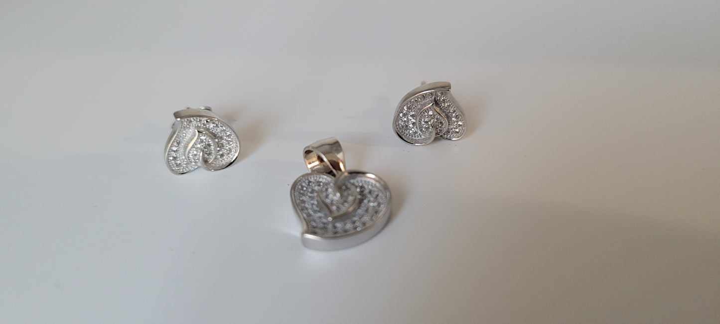 SILVER PENDANTS SET