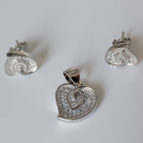 SILVER PENDANTS SET