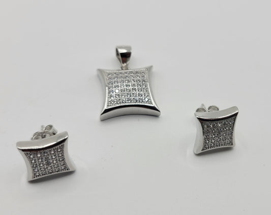 SILVER PENDANTS SET