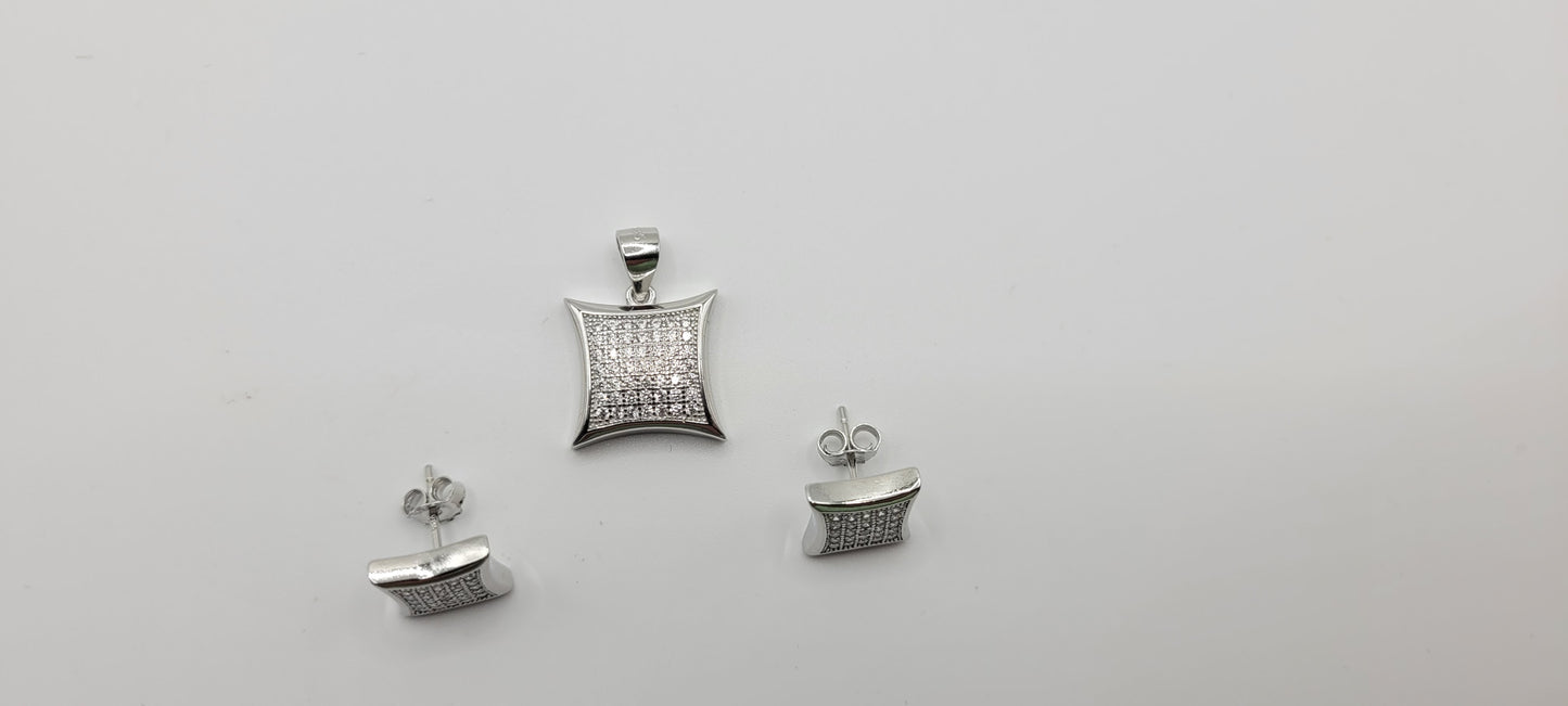 SILVER PENDANTS SET