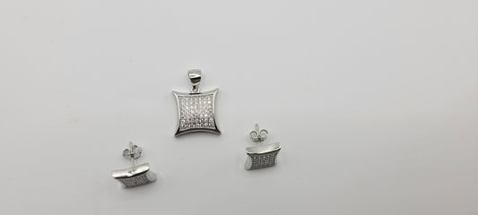 SILVER PENDANTS SET