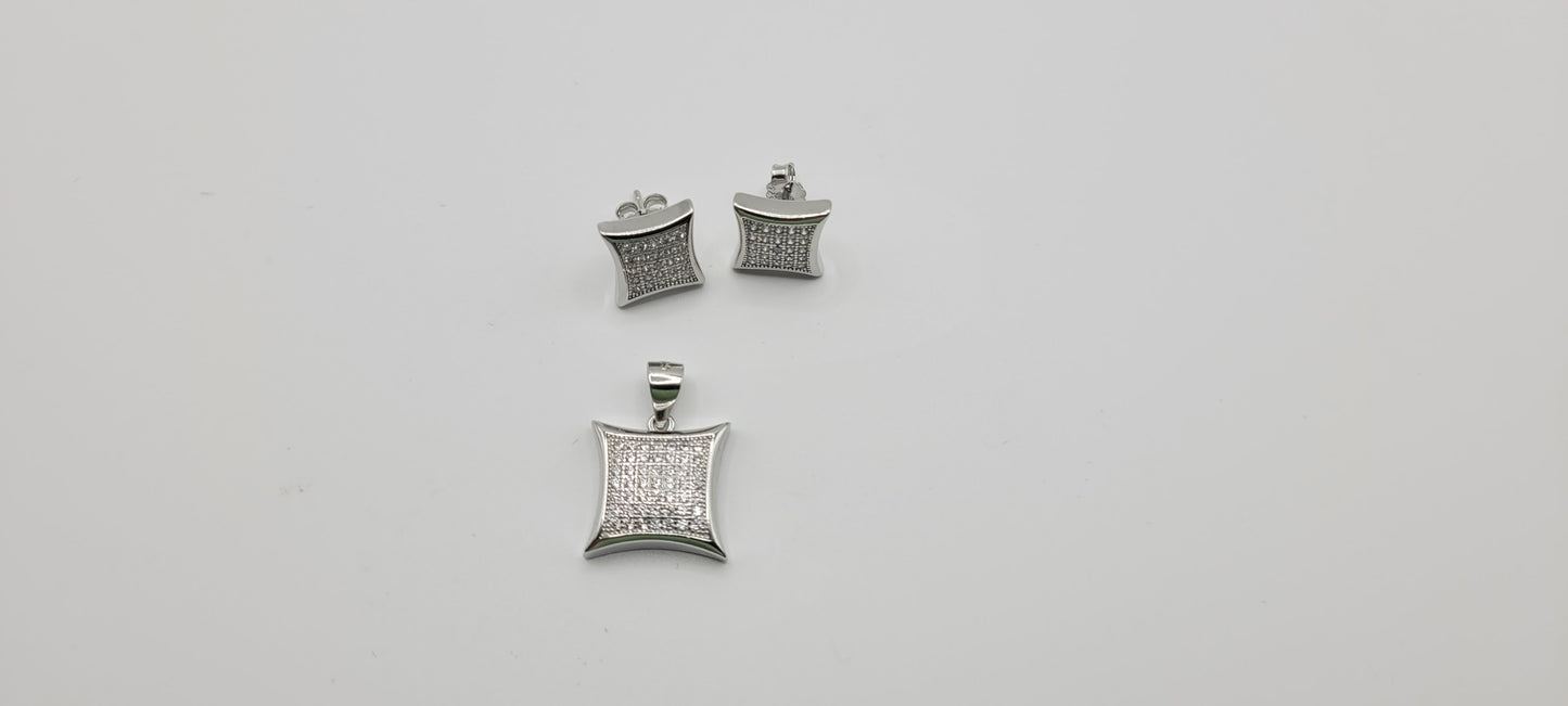 SILVER PENDANTS SET