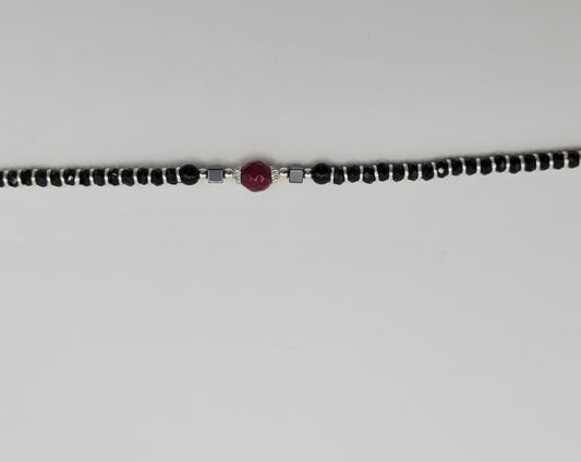 SILVER BEADS BRACELET