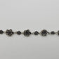 OXIDIZED SILVER BRACELET